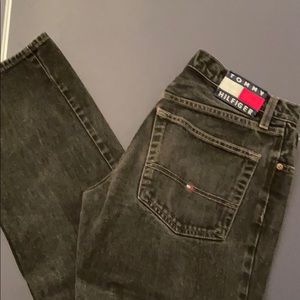Tommy Hilfiger black vintage jeans (mlb)